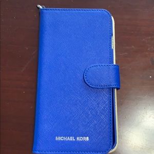 Michael Kors iPhone case & wallet inset